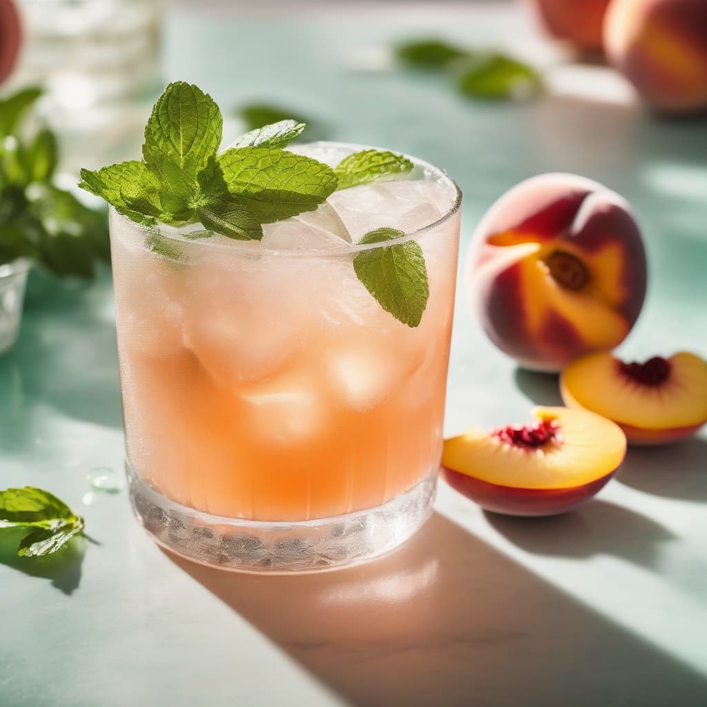 Peachy Mint Splash