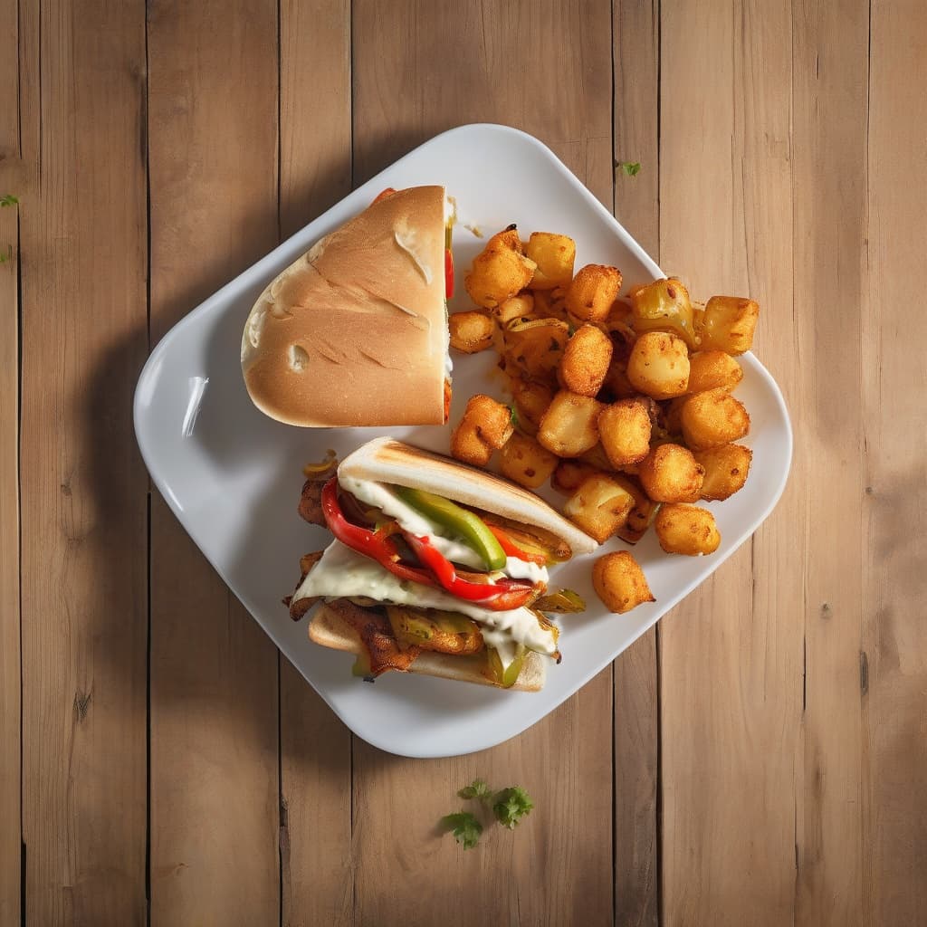 Grilled Fajita Chicken Sandwich