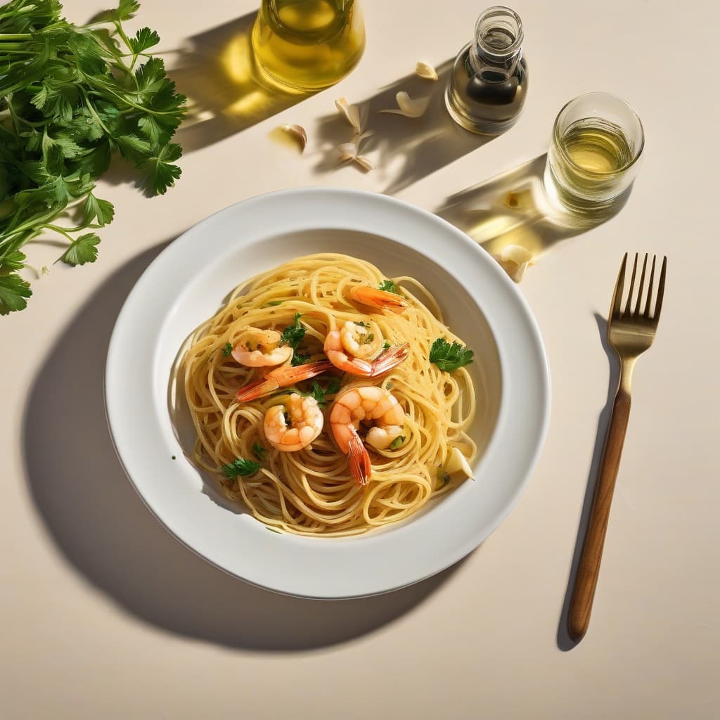 Shrimp Aglio Olio
